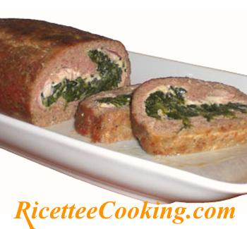 Polpettone di carne ripieno al forno